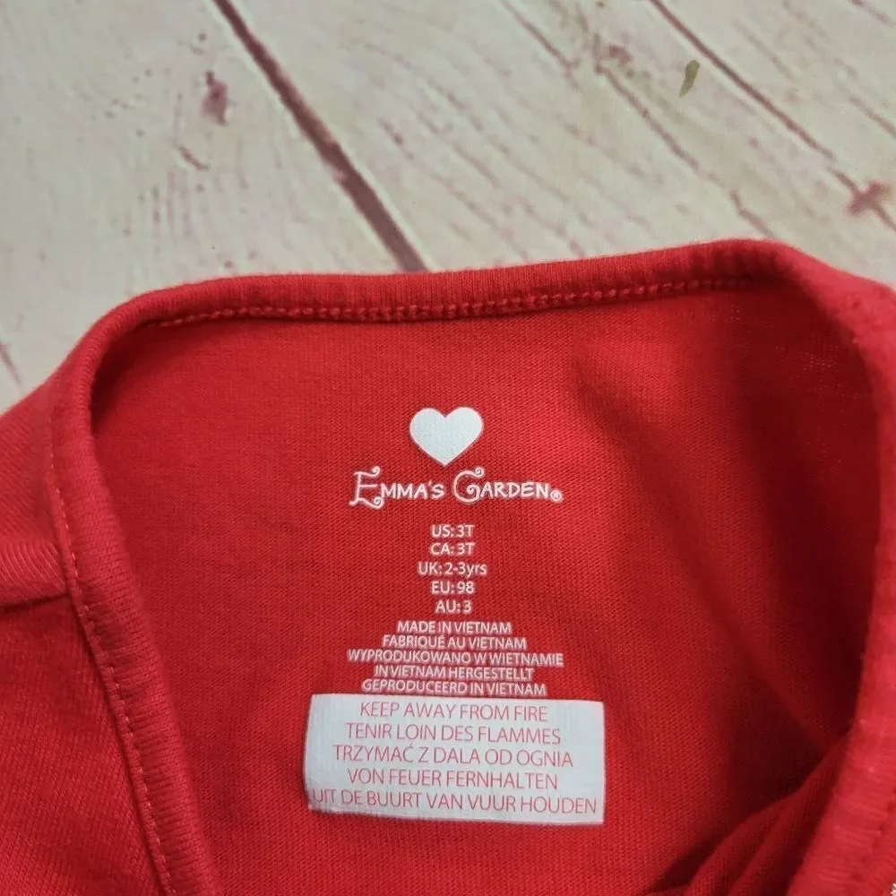 Christmas sparkle shirt 3T